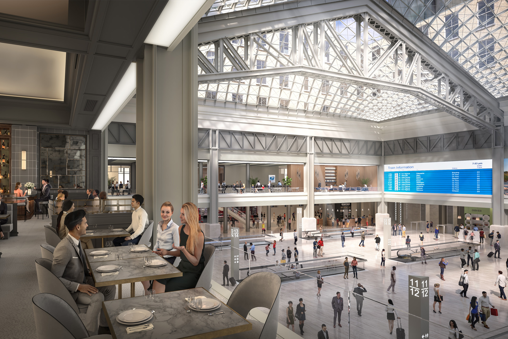 Moynihan Train Hall + Farley Office Complex